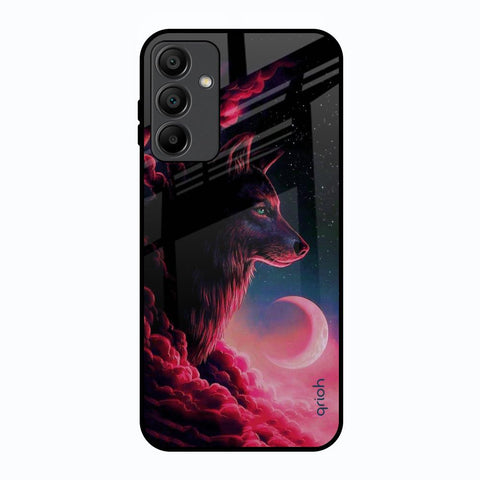 Moon Wolf Glossy Case for Samsung Galaxy A15 5G