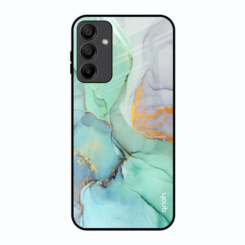 Green Marble Glossy Case for Samsung Galaxy A15 5G