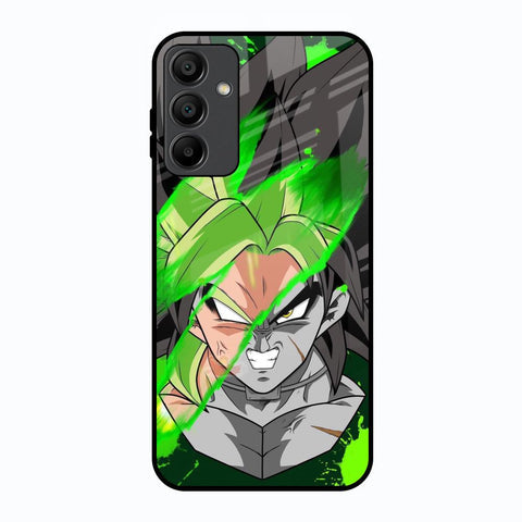 Anime Green Splash Glossy Case for Samsung Galaxy A15 5G
