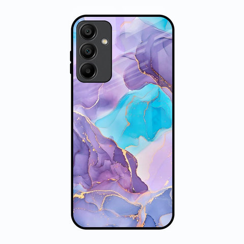 Alcohol ink Marble Glossy Case for Samsung Galaxy A15 5G