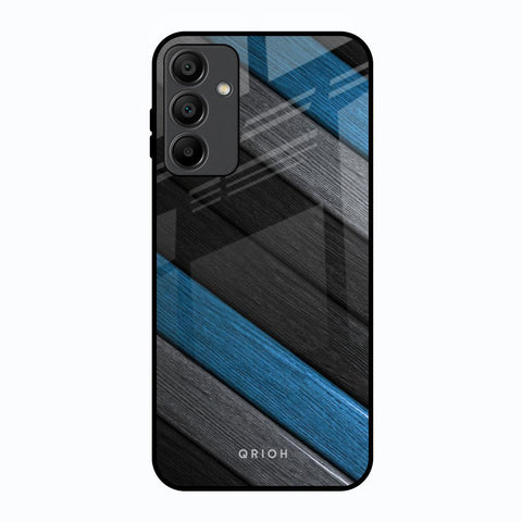 Multicolor Wooden Effect Glossy Case for Samsung Galaxy A15 5G