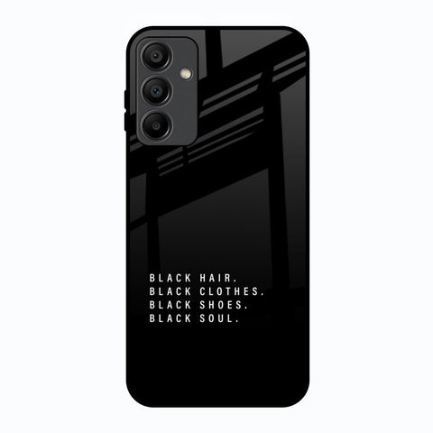 Black Soul Glossy Case for Samsung Galaxy A15 5G