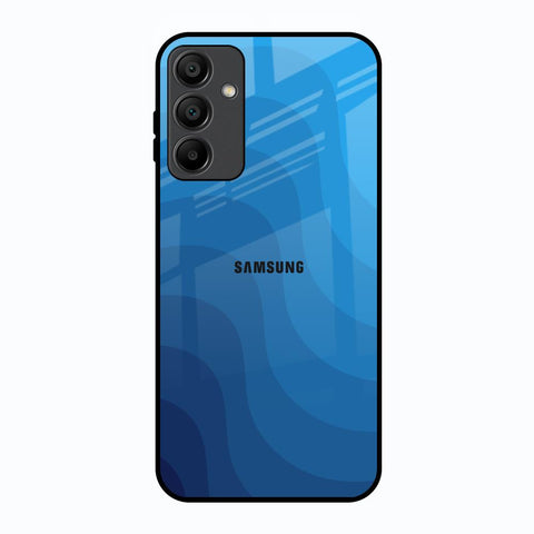 Blue Wave Abstract Glossy Case for Samsung Galaxy A15 5G