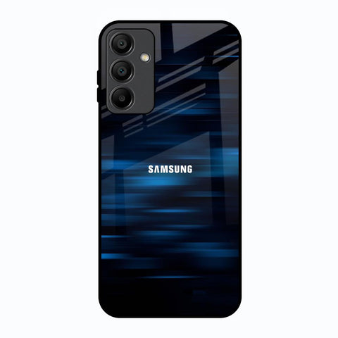 Blue Rough Abstract Glossy Case for Samsung Galaxy A15 5G