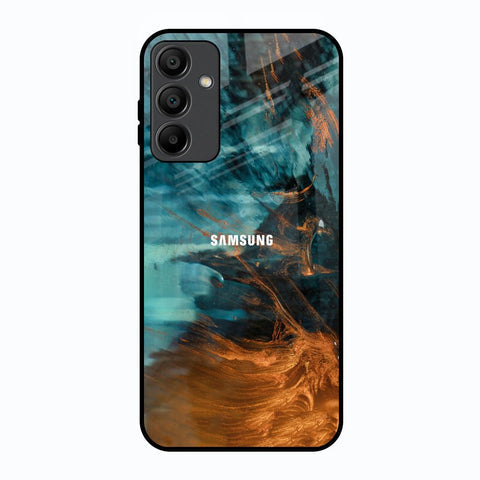 Golden Splash Glossy Case for Samsung Galaxy A15 5G
