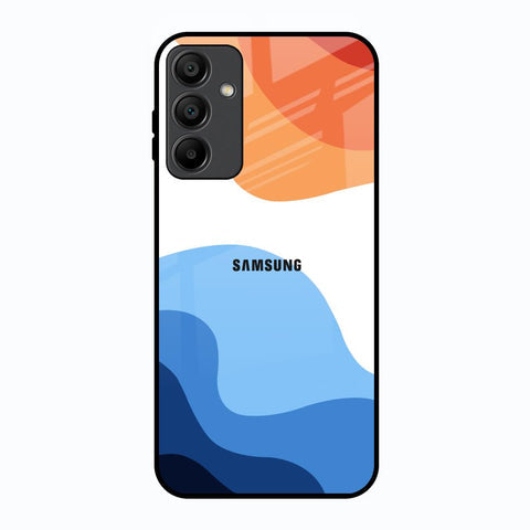 Wavy Color Pattern Glossy Case for Samsung Galaxy A15 5G