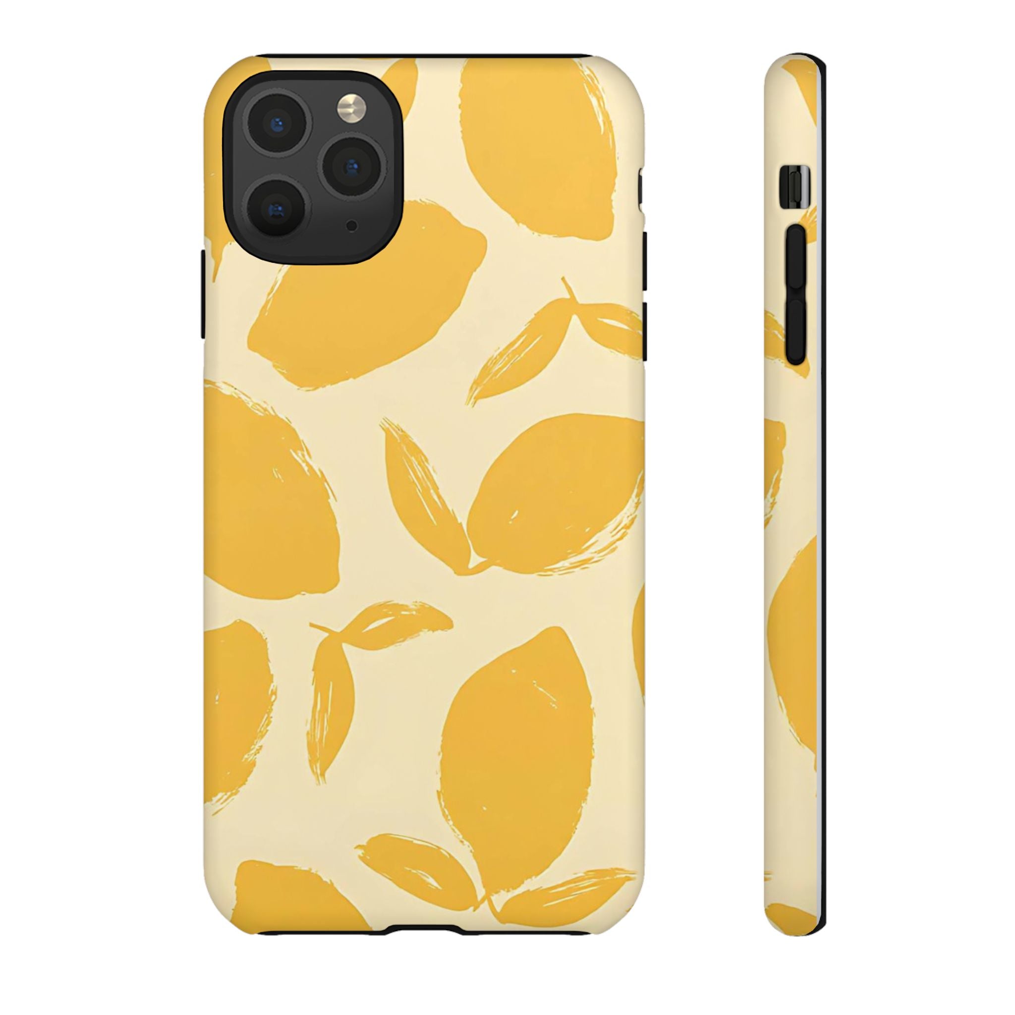Citrus Glow Premium Tough Shining Phone Case (Double Layer) Available For All iPhone Models