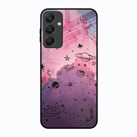 Space Doodles Glossy Case for Samsung Galaxy A25 5G
