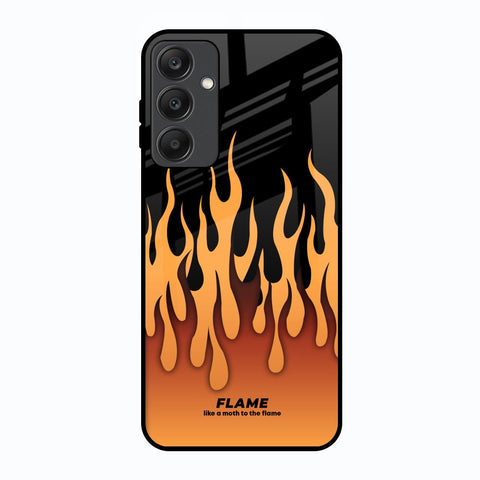 Fire Flame Glossy Case for Samsung Galaxy A25 5G