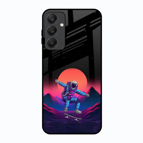 Retro Astronaut Glossy Case for Samsung Galaxy A25 5G