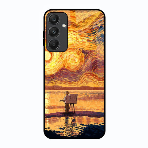 Sunset Vincent Glossy Case for Samsung Galaxy A25 5G