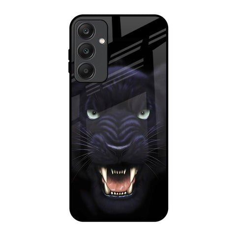 Angry Black Leopard Glossy Case for Samsung Galaxy A25 5G