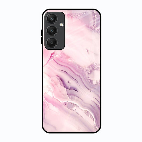 Diamond Pink Gradient Glossy Case For Samsung Galaxy A25 5G