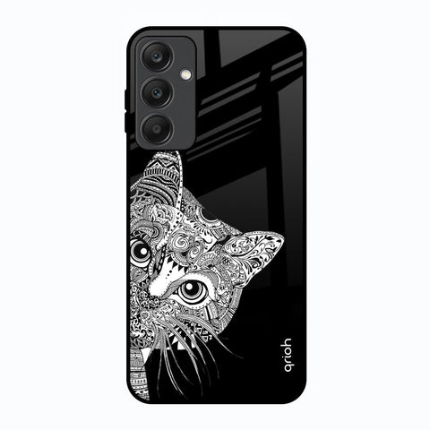 Kitten Mandala Glossy Case for Samsung Galaxy A25 5G