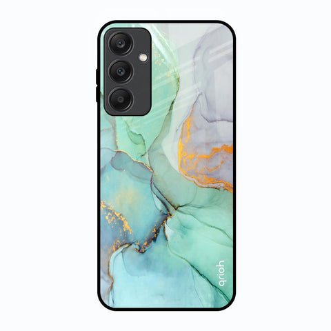 Green Marble Glossy Case for Samsung Galaxy A25 5G