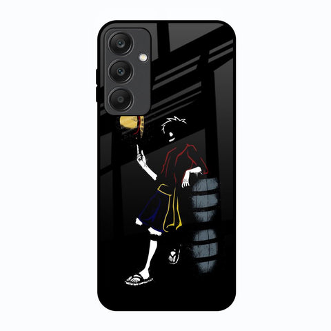 Luffy Line Art Glossy Case for Samsung Galaxy A25 5G