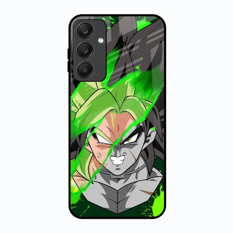 Anime Green Splash Glossy Case for Samsung Galaxy A25 5G