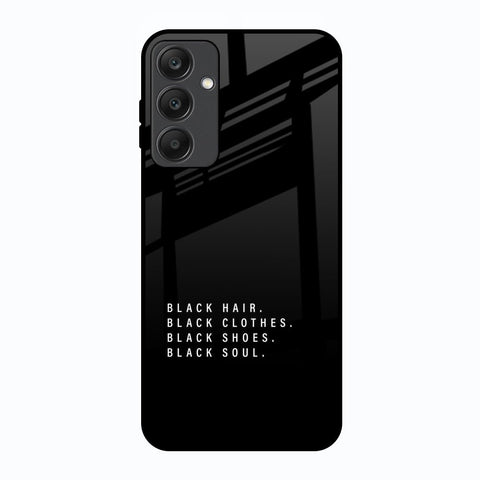 Black Soul Glossy Case for Samsung Galaxy A25 5G