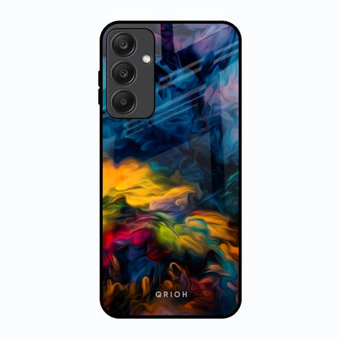 Multicolor Oil Painting Glossy Case for Samsung Galaxy A25 5G