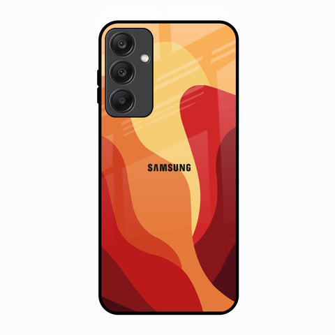 Magma Color Pattern Glossy Case for Samsung Galaxy A25 5G