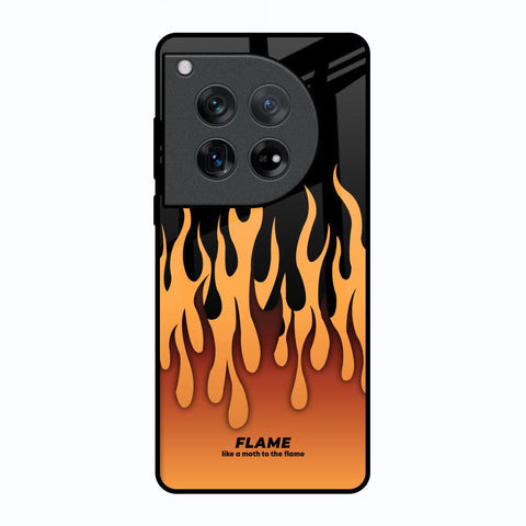 Fire Flame Glossy Case for Oneplus 12