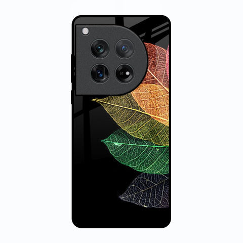 Colorful Leaves Glossy Case for Oneplus 12