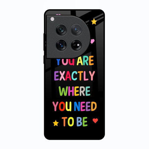 Magical Words Glossy Case for Oneplus 12