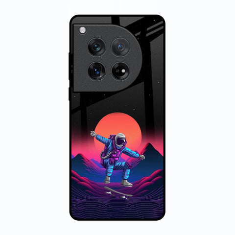 Retro Astronaut Glossy Case for Oneplus 12