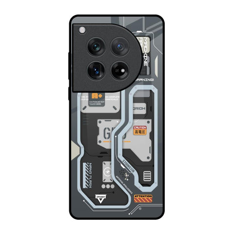 Retro Futuristic Glossy Case for Oneplus 12