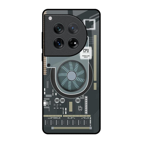 Motherboard Circuit Glossy Case for Oneplus 12