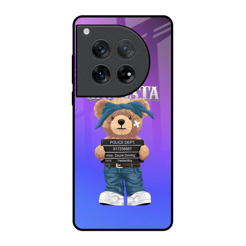 Gangsta Bear Glossy Case for Oneplus 12