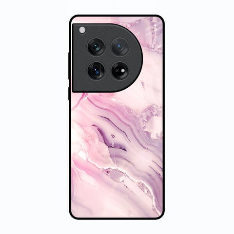 Diamond Pink Gradient Glossy Case For Oneplus 12
