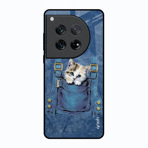 Kitty In Pocket Glossy Case For Oneplus 12