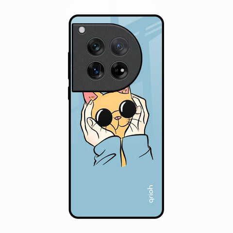 Adorable Cute Kitty Glossy Case For Oneplus 12