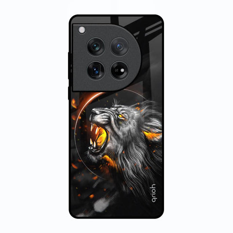 Aggressive Lion Glossy Case for Oneplus 12