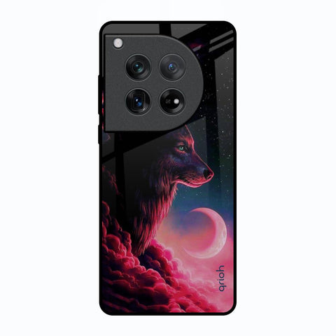 Moon Wolf Glossy Case for Oneplus 12
