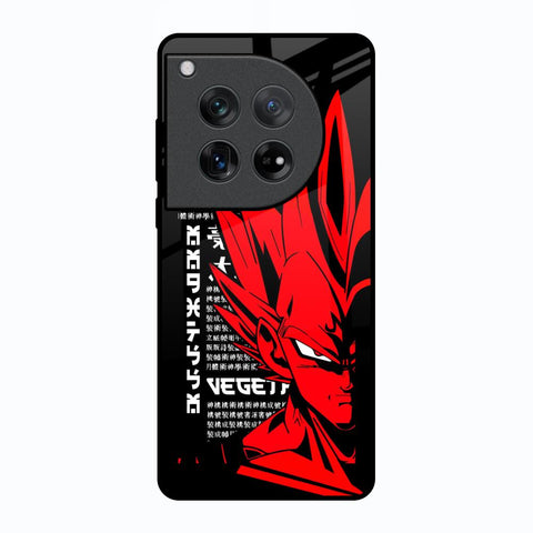 Red Vegeta Glossy Case for Oneplus 12
