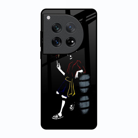 Luffy Line Art Glossy Case for Oneplus 12