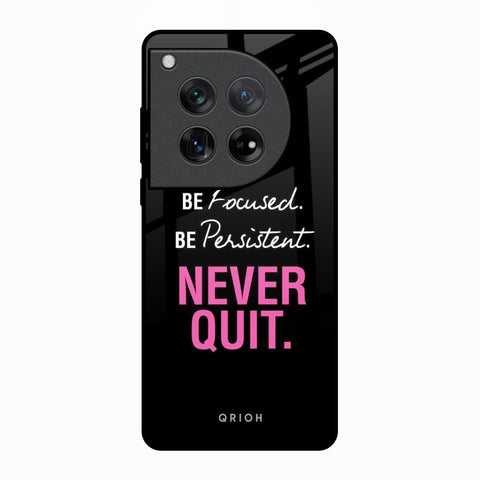 Be Focused Glossy Case for Oneplus 12