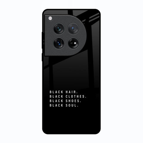 Black Soul Glossy Case for Oneplus 12