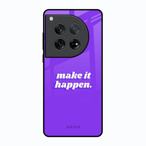 Make it Happen Glossy Case for Oneplus 12