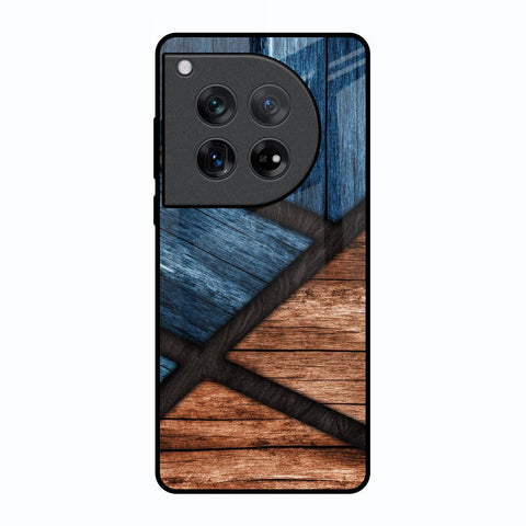 Wooden Tiles Glossy Case for Oneplus 12