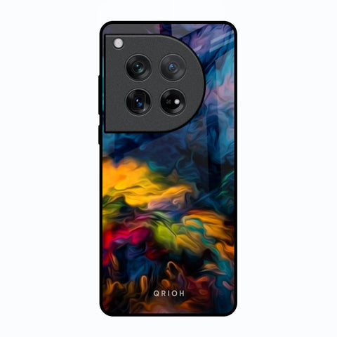 Multicolor Oil Painting Glossy Case for Oneplus 12