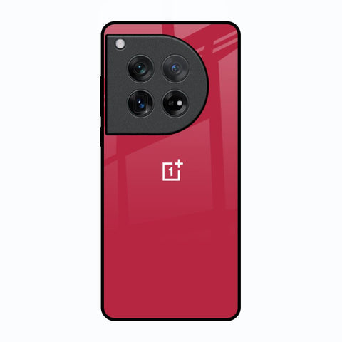 Solo Maroon Glossy case for Oneplus 12