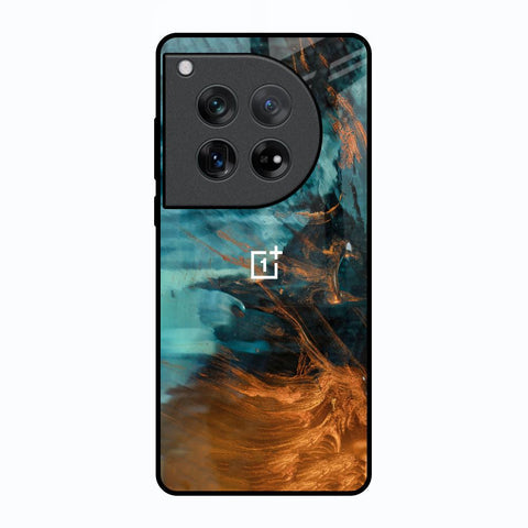 Golden Splash Glossy Case for Oneplus 12