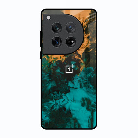 Watercolor Wave Glossy Case for Oneplus 12