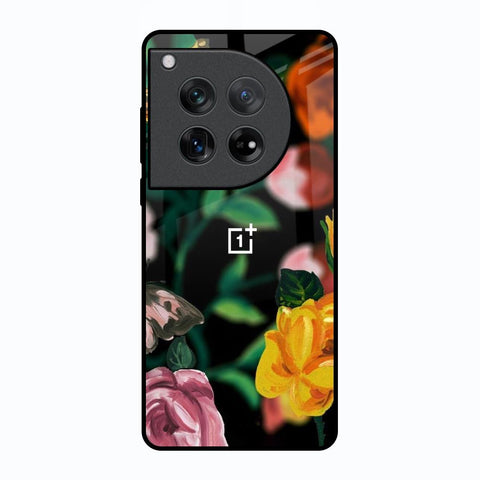 Flowers & Butterfly Glossy Case for Oneplus 12