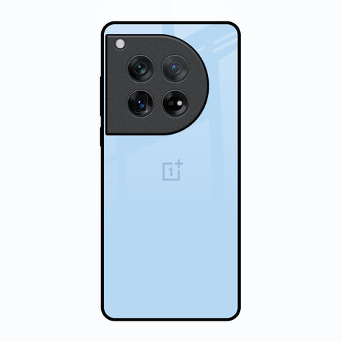 Pastel Sky Blue Glossy Case for Oneplus 12