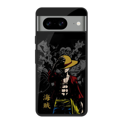 Dark Luffy Glossy Case for Google Pixel 8