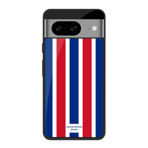 Tricolor Flag Glossy Case for Google Pixel 8